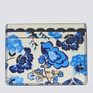 NWT Kate spade floral slim card holder